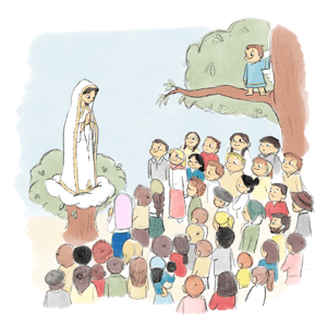 Virgen de Lourdes